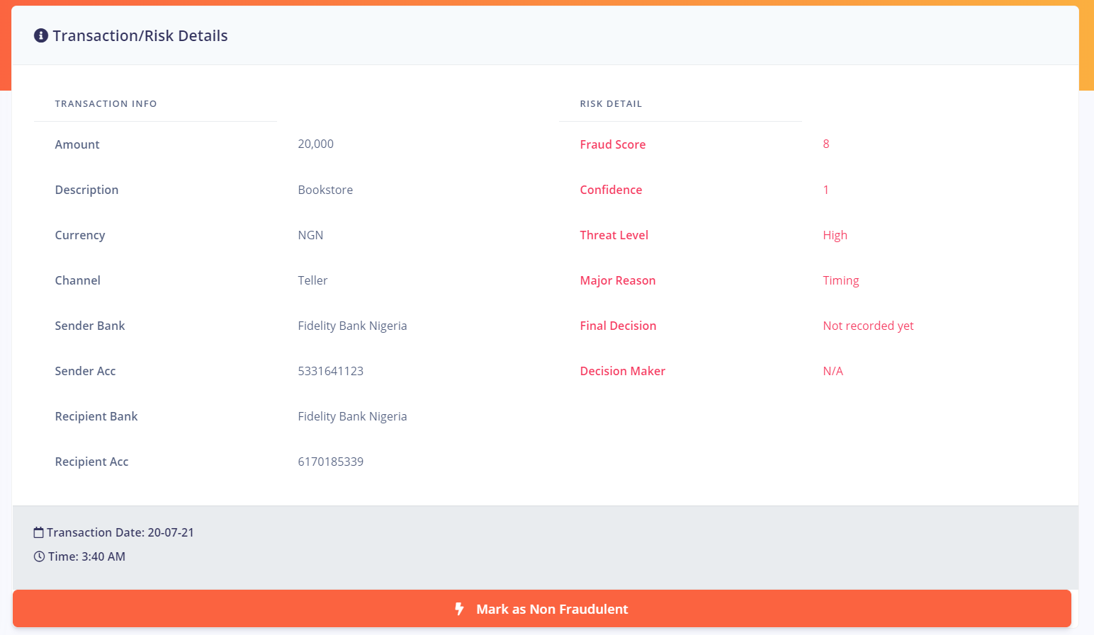 Transaction Transaction